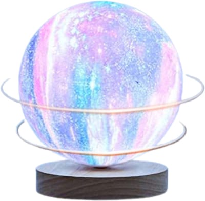 Bovista Zwevende Maanlamp - Wereldbol Magnetisch - Magnetische Maan Lamp - Moon - Moonlamp - Zwevend - Sterrenhemel - Nachtlicht - Draait - Afstandsbediening