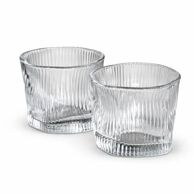 Bavary Collection – drinkglazen 6x220 ml – Wave Lines – golfranddesign – helder