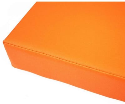 Bench Kussen Base Indoor Lange Bench Kussen Venster Zitkussens Tuinpalletskussens Terrasmeubilair Kussen-Oranje 100 × 30 × 5 cm (39 × 12 × 2 in)