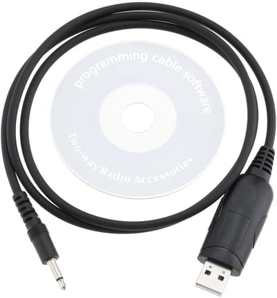 Dailygoody - Programmeerkabel - USB interfacekabel - 1 meter - Controle - Compatibel met ICOM-radio's - Ideaal voor programmeer- en configuratiedo...
