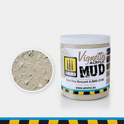 AMMO by Mig Jimenez Modelbouwdecoratie - MIG 2150 Arid Dry Ground - Vignettes Acrylic - 100ml Effecten potje