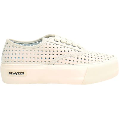 Seavees Legend Platform Portal Dames Witte Schoenen