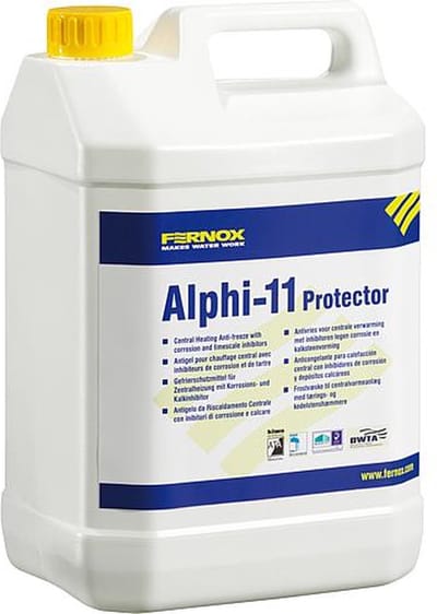antigel stacaravan radiatoren morco - voor verwarmingscicuit - fernox - glycol - alphi 11 - caravan - antivries - radiatoren