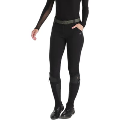 Technische paardrijbroek mid grip voor vrouwen Horse Pilot X prime