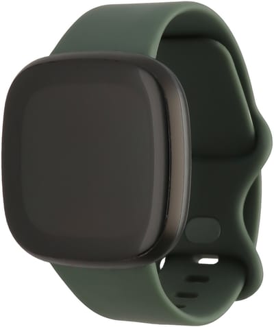 123watches sport band - groen - SM - Geschikt voor Fitbit Versa 3 & 4 / Sense
