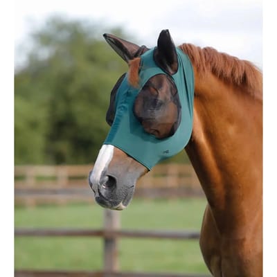Anti-Vliegenmasker voor paarden Premier Equine Comfort Tech Lycra