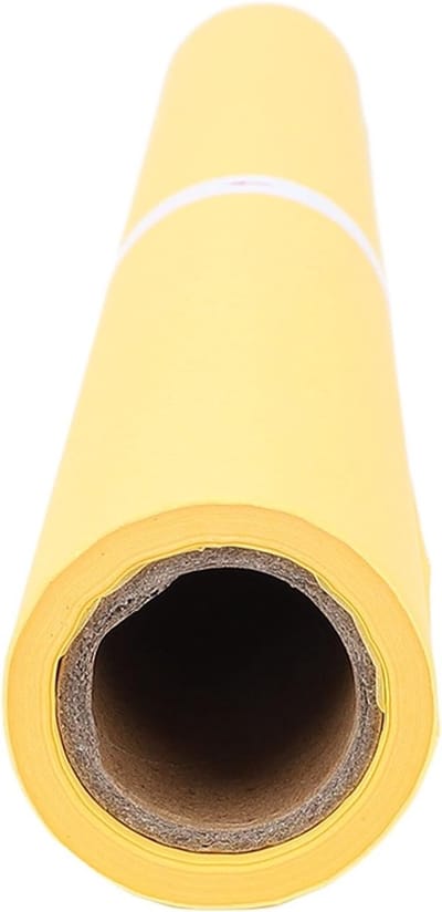Gele Snijbare Tekening Papier Rol van 18 Inch voor Schetsen, Naai Patroonen en Scrapbooking (46m/150.92ft)