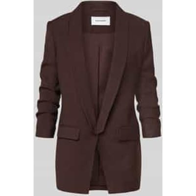 regular fit blazer in crinklelook