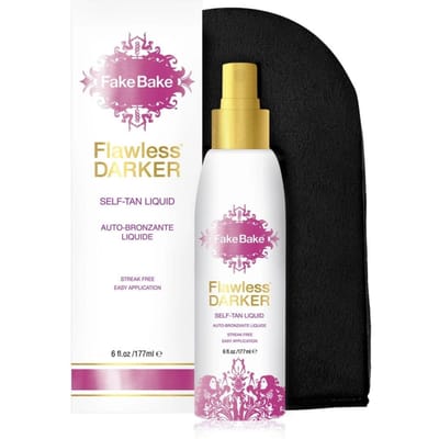 Fake Bake Flawless Donker Zelfbruiner Vloeibaar Met Handschoen