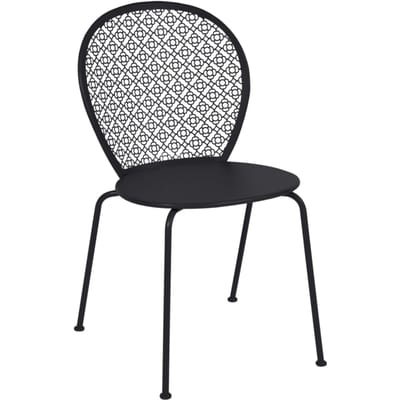 Fermob - Lorette Stoel - 42 drop - zwart