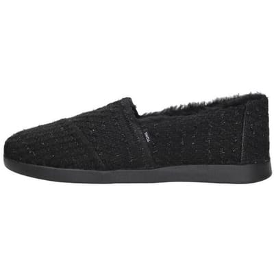 TOMS Alpargata Plus Pantoffels Dicht - Zwart - Maat 37