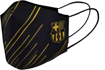 FC Barcelona Mondmasker – Gestreept – Zwart