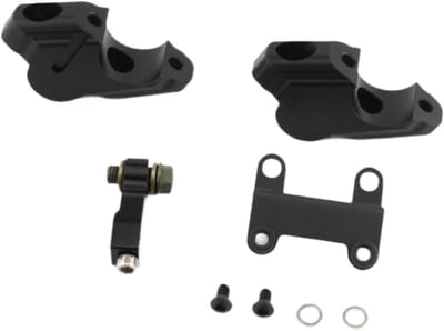 Stuur Riser Adapter - Motor Klem - Rijcomfort Verbeteren - Verstelbare Houding - 8.2 cm - Zwart