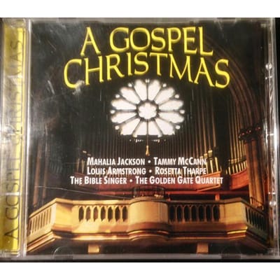 CD VARIOUS - A Gospel Christmas CD39086 Joker Internati 2001 Italië Blues Gebruikt white