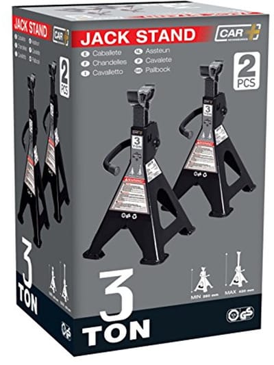 Stabilisatie set voor auto - set van 2 steunstangen tot 3 ton
