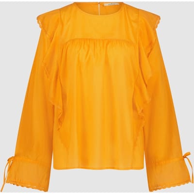 Circle of Trust Emily Blouse Mineola Size: XS | Long-Sleeved Tops Outlet | Dames | Oranje