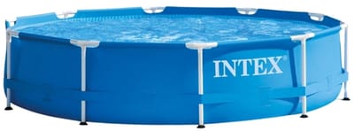 Intex Metal Frame Zwembad - 305x76 cm - Rond - Zwembad Opzet - Framezwembad - Zwembad Tuin - Zwembad Familie - Zwembad Zomer