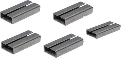 SnelShoppen - JUVA IJzer Verminderende Huls voor Invoegen - 15 mm - Adapter Huls voor Retrofitting 7 tot 8 mm - 5 Stuks - Stalen Huls voor Deursloten