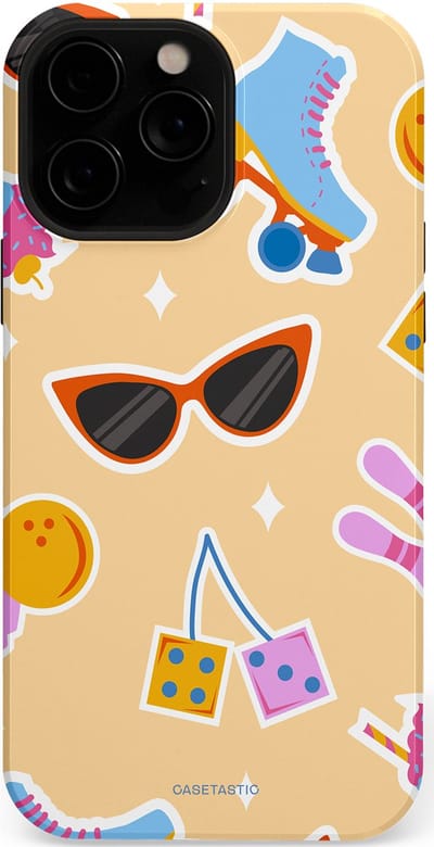 Casetastic Hoesje Geschikt voor Apple iPhone 13 Pro Max Magsafe - Stijlvolle Beschermende Duo-layer Case - Milkshake vibes