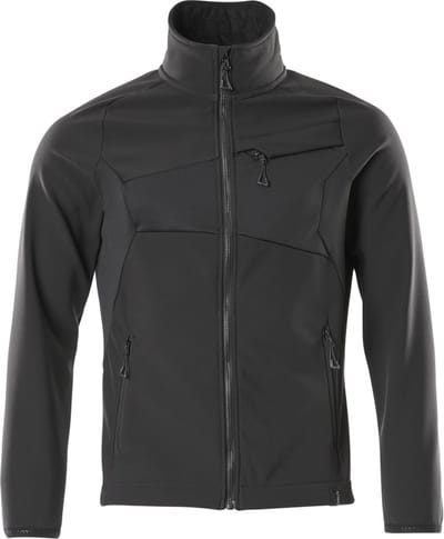 Mascot softshell jas Accelerate - 20102-253 - zwart - maat M