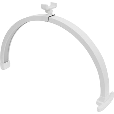Lampe de Bureau Demi-Lune à Bouton Tactile 22 Pouces 3200 à 5600K Lumière de Bureau Demi-Lune avec Clip pour Téléphone UK PLUG