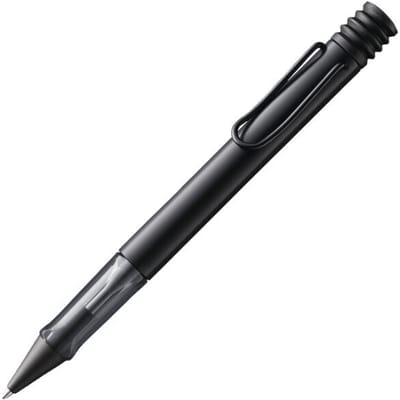 Lamy balpen, model al-star black, met een medium zwarte vulling