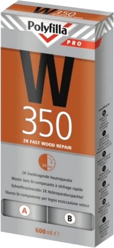 Polyfilla Houtreparatie pro set - 2 x 310 ml)