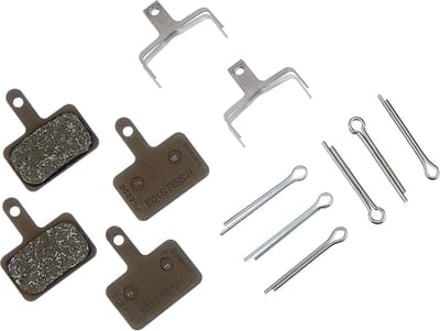 2-delige set SHIMANO schijfremblokken blister B05S-RX - 2 paar in totaal voor voor- en achterrem