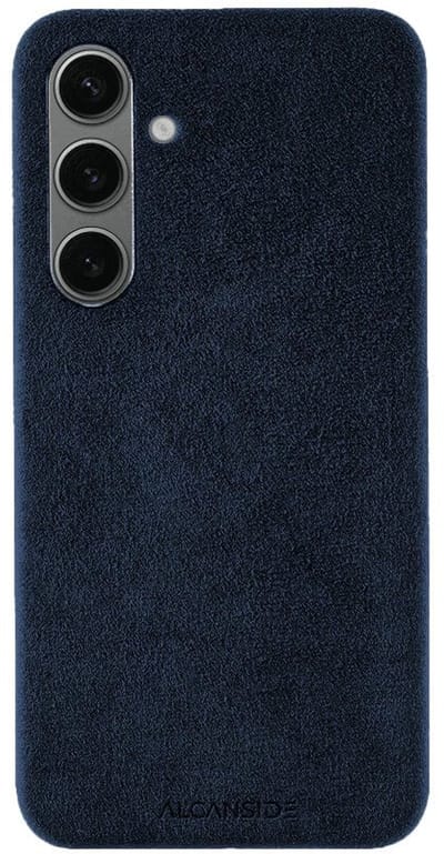 Samsung Galaxy S24 - Alcantara Case - Navy Blue