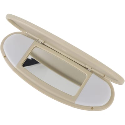 Couvercle de miroir de courtoisie de pare-soleil Vision claire Installation facile 51167361833 pour R55 R56 R57 R58 R59 R60 R61 2007 à 2014 beige