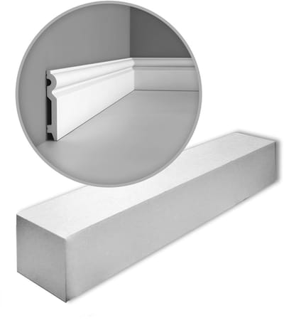 1 doos 22 mulitifunctionele stootvaste Plinten Origineel Orac Decor SX137 AXXENT oerdegelijk kabelduct lijstwerk kabelkanalen 44 m