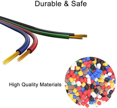 RGB LED Strip 10 meter 18 AWG 4-pin Verbinding Kabel