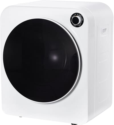 Mini Wasdroger - Compacte Droger - Luchtafvoerdroger - 5 Programma's - Drievoudig Filter - Wandmontage - Kleine Ruimtes - 49x39x59cm - 3kg - Wit