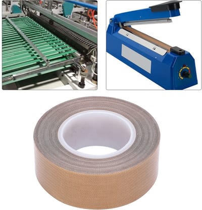 Dailygoods- PTFE-plakband Hoge Temperatuur - Teflontape Waterkraan - Zelfklevend - Isolerend - Thermisch Gereedschap - 0.25mm x 19mm x 10m - Teflon Tape