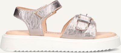 Ton & Ton Meisjes Platte sandalen - Raisa - Bronskleurig - Leer - Plateauzool - Maat 30