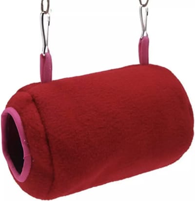 Vogelhuisje - Slaapzakje - Rood - Vogels/Parkieten/Agapornissen