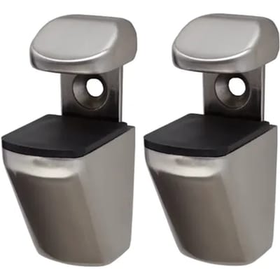Duraline Plankdrager Clip Mini S/2 Geborsteld Nikkel 4pp