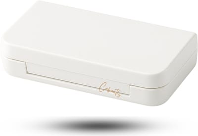 Cabantis®Mini-Pillendoos – Compact Medicijndoosje – Pill Organizer Reisformaat - Wit
