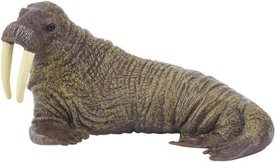 Miniatuur Walrus Olifant Beeldje voor Educatieve Projecten, Spellen en Creatieve Activiteiten, Stimuleer de Verbeelding en Leerervaring