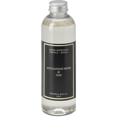 Bulgaarse Roos & Oud Cereria Molla Diffuser Navulling 200ml