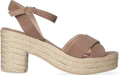 Toni Pons Kota-A Dames Espadrilles Taupe | Taupe | Suède | Maat 41 | KOTAAtaupe