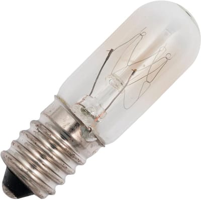 Signaallamp E14 130V 15W - 115 mAh - Per stuk - T16 Gloeilamp Ø16mm - 54mm - 2500K - Dimbaar