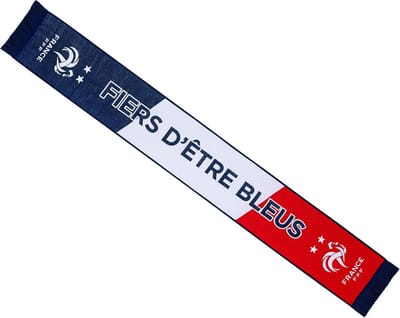 Officiële Sjaal Blauw - Voetbal Team Supporters Sjaal - 140x20 cm