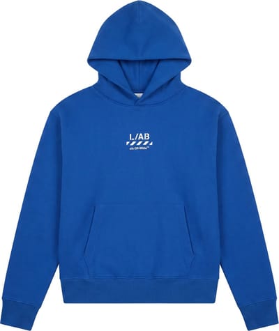 L/AB Off-White hoody jongens Core Diag Cobalt Blue