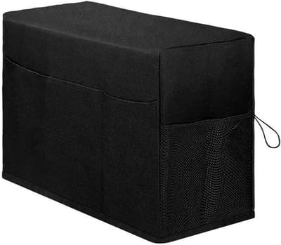 Naaimachine Tas - Naaihoes Beschermhoes - Naaispullen Opbergen - Waterdicht Krasbestendig - 46 x 21 x 32 cm - Zwart