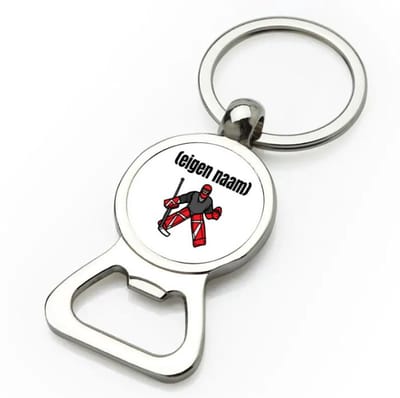 Akyol - ijshockey keeper met eigen naam flesopener - Ijshockey - atleten - iemand die houdt van ijshockey - verjaardag - cadeau - kado - 9 bij 3 cm
