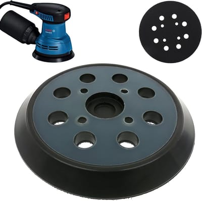 Hoogwaardige 125mm schuurschijf voor Bosch PEX 300/400 AE/4000 AE/AdvancedOrbit 18 - middelhard klittenbandsysteem - nauwkeurig slijpen .
