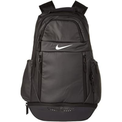 Nike Rugzak met Grote Capaciteit en Luchtkussen van Polyester Unisex Rugzakken Zwart BA4901-001 Black