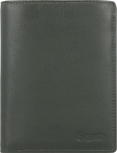 Esquire Viktoria Portemonnee RFID Leer 10 cm - Dames - Staand formaat - grün
