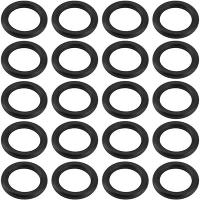 Dailygoods- O-ring 200 Stuks - Nitrilrubber - 9x6x1,5mm - Geschikt voor Senko/Strike King - Duurzaam - Oliebestendig - Vissersaccessoires
